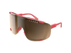 POC "Devour" Sunglasses - Clarity Trail/Partly Sunny Silver Lens / Ammolite Coral Translucent POC "Devour" Sunglasses - Clarity Trail/Partly Sunny Silver Lens / Ammolite Coral Translucent