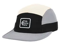 Pride Racing "5 Panel Cap Icon Patch" Kappe - Grey/Sand