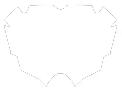 Pride Racing "Air Background Plate" BMX Race Nummernschild - #1# Pride Racing "Air Background Plate" BMX Race Nummernschild - #1#