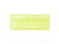 Pride Racing "Sticker Full Pack 373" Stickerset - White 8" / 8.5" Pride Racing "Sticker Full Pack 373" Stickerset - White 8" / 8.5"