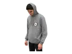 Pride Racing "Sweat Cool Patch" Hooded Pullover - Mid Grey