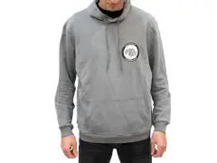 Pride Racing "Sweat Cool Patch" Hooded Pullover - Mid Grey Pride Racing "Sweat Cool Patch" Hooded Pullover - Mid Grey
