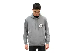 Pride Racing "Sweat Cool Patch" Hooded Pullover - Mid Grey