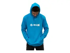 Pride Racing "Sweat Logo" Hooded Pullover - Hawaiian Blue