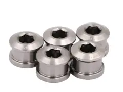 Pride Racing "Vortex Titanium Bolt Short Kit" BMX Race Chainring Bolts - Spacer 6.5mm Pride Racing "Vortex Titanium Bolt Short Kit" BMX Race Chainring Bolts - Spacer 6.5mm