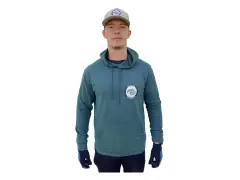 Pride Racing "Sweat Cool Patch" [Hooded] Pullover - Dark Green