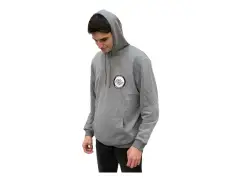 Pride Racing "Sweat Cool Patch" [Hooded] Pullover - Mid Grey