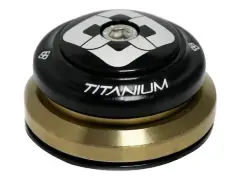 Pride Racing "Ti45 Titanium Headset (IS) Tapered" BMX Race Headset - Black