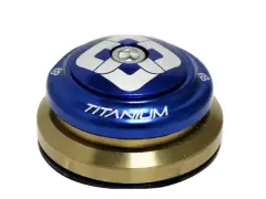 Pride Racing "Ti45 Titanium Headset (IS) Tapered" BMX Race Headset Pride Racing "Ti45 Titanium Headset (IS) Tapered" BMX Race Headset
