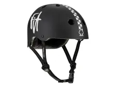 ProTec X Fit Bike Co. "Low Pro" BMX Helmet - Checkered Matte Black ProTec X Fit Bike Co. "Low Pro" BMX Helmet - Checkered Matte Black