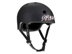 ProTec X S&M Bikes "Low Pro" BMX Helmet - Sharpie Matte Black ProTec X S&M Bikes "Low Pro" BMX Helmet - Sharpie Matte Black