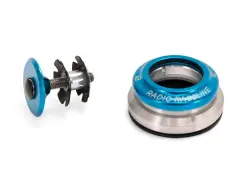 Radio Bikes "Race Tapered Integrated" Steuersatz + Gabelschraube + Kralle