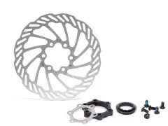 Radio Bikes "Raceline" BMX Race Disc Brake Rotor + Lockring