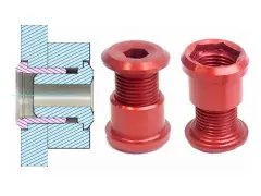 Rennen "Regular" BMX Race Chainring Standoffs (4 pieces)