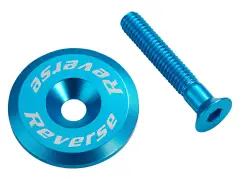 Reverse Components "Aluminum" Steuersatzkappe + Schraube