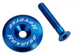 Reverse Components "Aluminum" Steuersatzkappe + Schraube