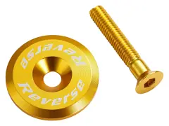 Reverse Components "Aluminum" Steuersatzkappe + Schraube
