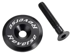 Reverse Components "Aluminum" Steuersatzkappe + Schraube