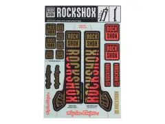 Rockshox "Troy Lee Designs" Decal Kit - 35mm Fork