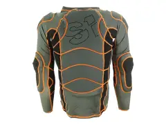 S1 Protection "Defense Pro 2.0" Protektor Jacke - Black/Orange