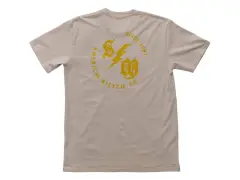 S&M Bikes "Bolt Pocket" T-Shirt - Beige