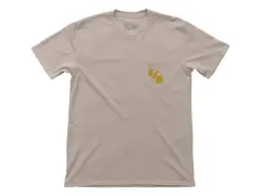 S&M Bikes "Bolt Pocket" T-Shirt - Beige