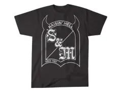 S&M Bikes "Raise Hell" T-Shirt - Black