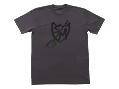 S&M Bikes "Shovel Shield" T-Shirt - Grey