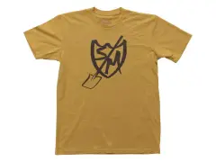 S&M Bikes "Shovel Shield" T-Shirt - Yellow