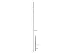 Sapim "D-Light" Spoke (Without Nipple) Sapim "D-Light" Spoke (Without Nipple)