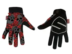 Shield Protectives "Lite Skull & Rose" Gloves Shield Protectives "Lite Skull & Rose" Gloves