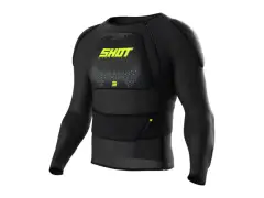 Shot Race Gear "Airlight" Protektor Jacke (langarm) - Black/Neon Yellow Shot Race Gear "Airlight" Protektor Jacke (langarm) - Black/Neon Yellow