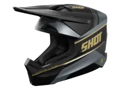 Shot Race Gear "Furious Dust" Fullface Helm - Gold Matt Shot Race Gear "Furious Dust" Fullface Helm - Gold Matt