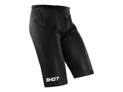 Shot Race Gear "Neo Defender" BMX Race Shorts - Black Shot Race Gear "Neo Defender" BMX Race Shorts - Black