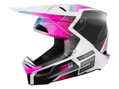 Shot Race Gear "Race Phaser" Fullface Helmet - Black/Blue/Pink Pearly Shot Race Gear "Race Phaser" Fullface Helmet - Black/Blue/Pink Pearly