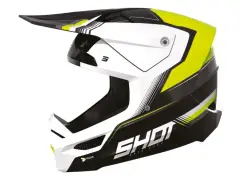 Shot Race Gear "Race Tracer" Fullface Helmet - Neon Yellow Shot Race Gear "Race Tracer" Fullface Helmet - Neon Yellow