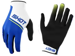 Shot Race Gear "Rogue Revolt 2.0" Gloves - Blue