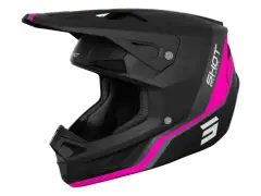 Shot Race Gear "Speed Atomic" Fullface Helmet - Pink Matt Shot Race Gear "Speed Atomic" Fullface Helmet - Pink Matt