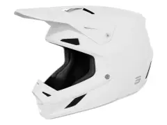 Shot Race Gear "Speed Solid" Fullface Helm - White Glossy Shot Race Gear "Speed Solid" Fullface Helm - White Glossy
