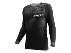 Shot Race Gear "Station Charge" Jersey - Black Shot Race Gear "Station Charge" Jersey - Black
