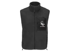 Skilldash "Worth The Trouble Fleece" Weste - Black