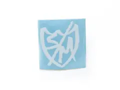 S&M Bikes "Sharpie Shield" Sticker - Medium