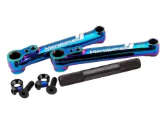 SNAFU "Mayweather" BMX Kurbel - Oil Slick SNAFU "Mayweather" BMX Kurbel - Oil Slick
