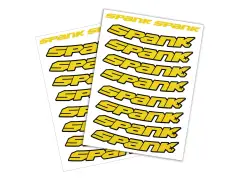 Spank "Rim Stickies" MTB Rim Decal Kit Spank "Rim Stickies" MTB Rim Decal Kit