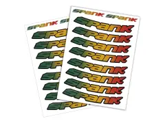Spank "Rim Stickies" MTB Rim Decal Kit Spank "Rim Stickies" MTB Rim Decal Kit