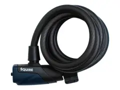 Squire "Flexalok 10 XL" Spiral Cable Lock + Bracket - 180 cm Squire "Flexalok 10 XL" Spiral Cable Lock + Bracket - 180 cm