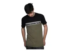 Stay Strong "Cut Off" T-Shirt - Black/Green Stay Strong "Cut Off" T-Shirt - Black/Green
