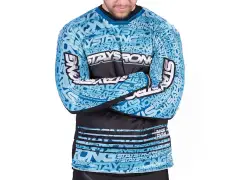 Stay Strong "Mash Up Jersey" Longsleeve - Teal