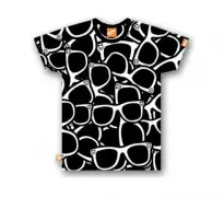 Stereo Panda "Lunettes all over" Shirt