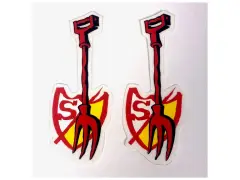 S&M Bikes "Pitchfork Limited" Sticker Set S&M Bikes "Pitchfork Limited" Sticker Set